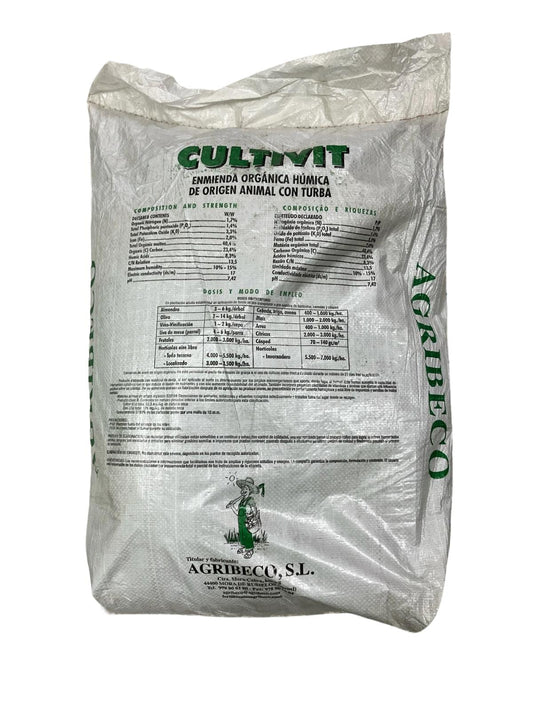 ABONO DE OVEJA 30 KG. ECOLOGICO - CULTIVIT