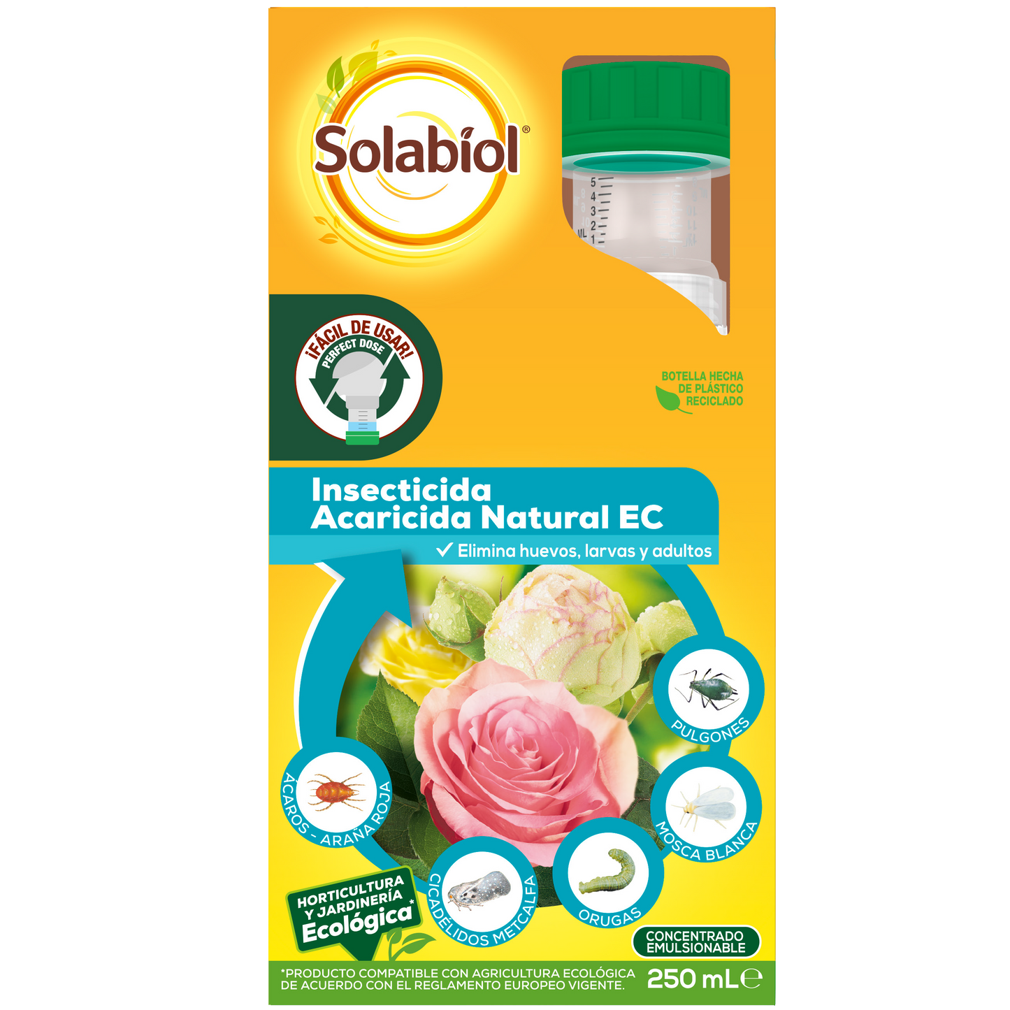 🌿 Solabiol Insecticida Acaricida Natural Ecológico 250 ml