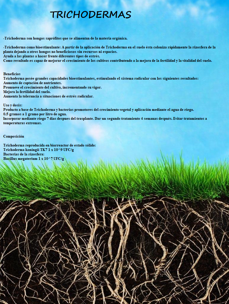 TRICHODERMAS BIO 40 GR.