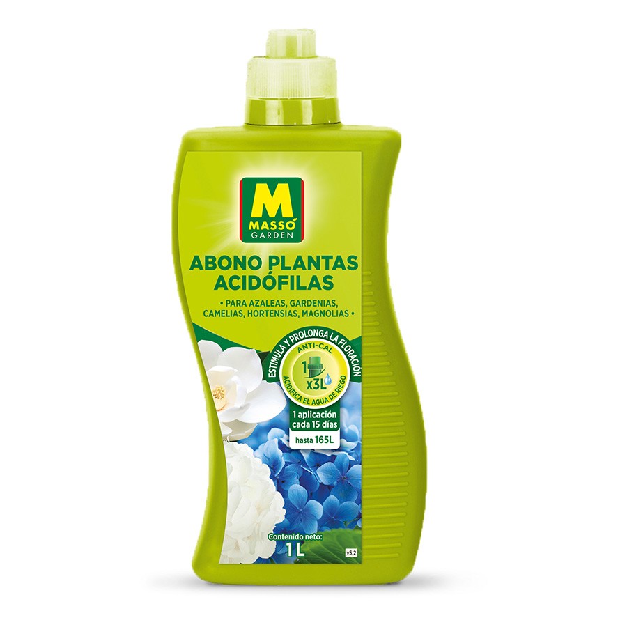 ABONO PLANTAS ACIDÓFILAS 1L - MASSO