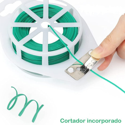 ALAMBRE TUTOR BOBINA 30 M. PLASTIFICADO2