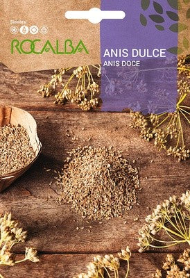 ANIS DOCE - AMOSTRA DE SEMENTES 8G
