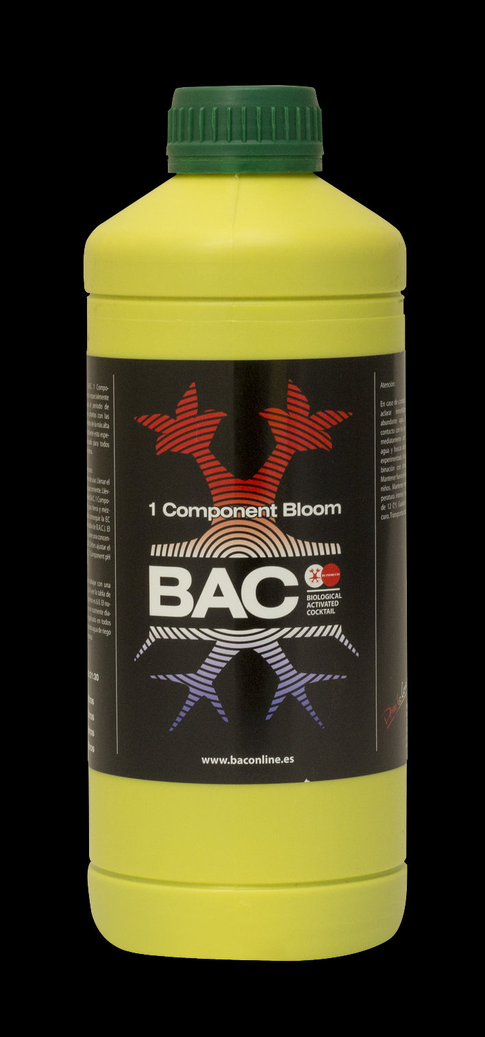 BAC 1 COMPONENT BLOOM 1L - FERTILIZANTE MINERAL DE FLORACIÓN