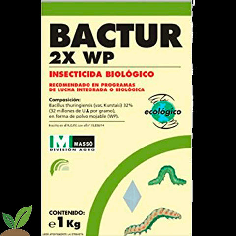 BACILLUS THURINGIENSIS BACTUR 32% - BOLSA 1 KG.(USO PROFESIONAL)
