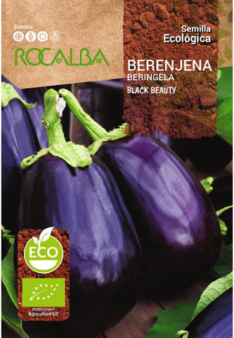 BERENJENA BLACK BEAUTY ECO - SOBRE SEMILLAS 3 GR.