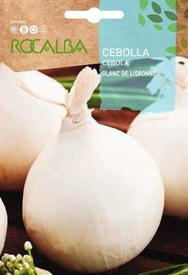 CEBOLLA BLANCA DE LISBONNE ECO - SOBRE SEMILLAS
