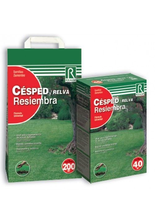 CESPED RESIEMBRA SEMILLAS 1KG - ROCALBA 40 M
