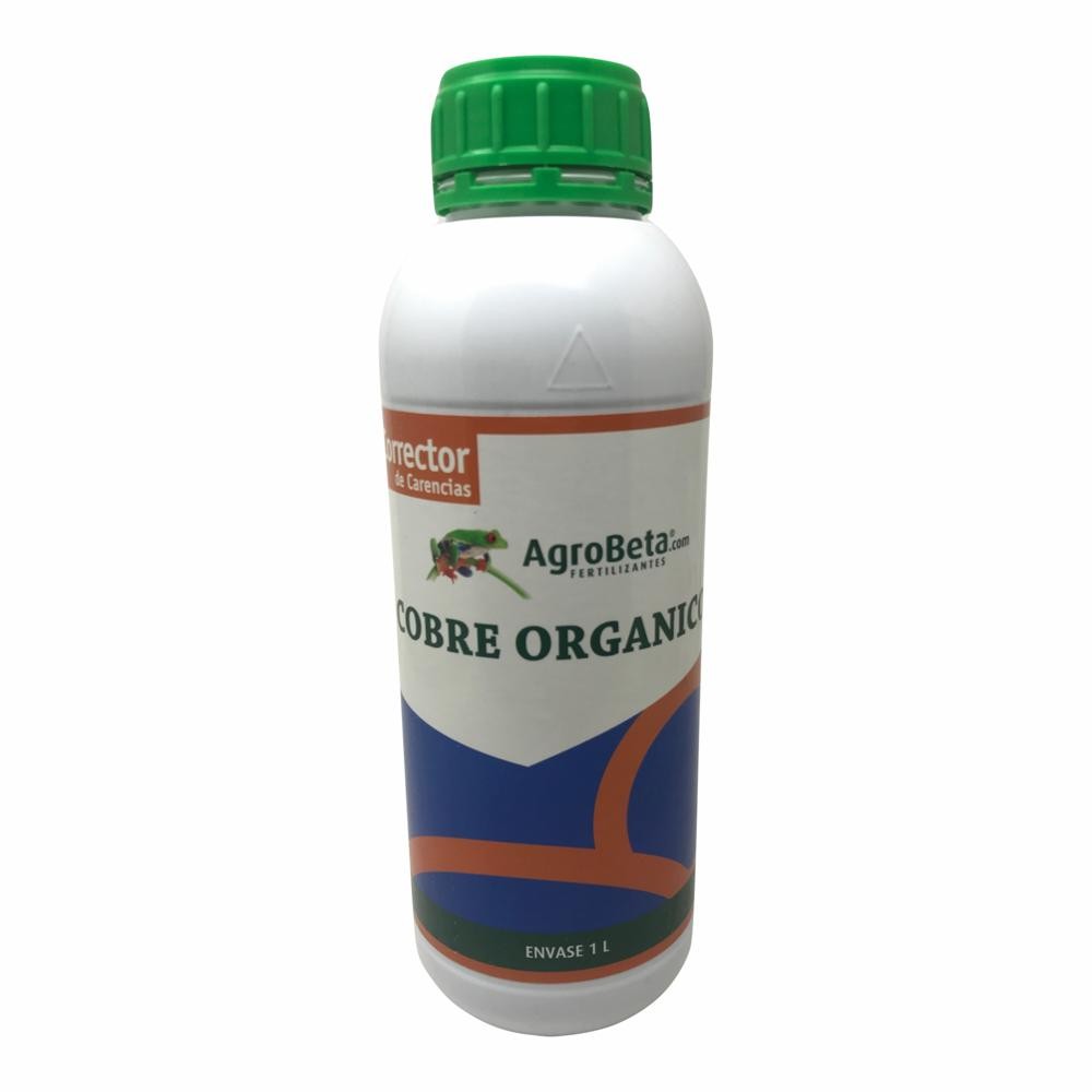 COBRE ORGÁNICO 1L - FERTILIZANTE FOLIAR Y RIEGO AGROBETA