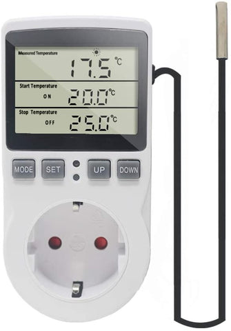 CONTROLADOR - REGULADOR DE TEMPERATURA TERMOSTATO CON SONDA