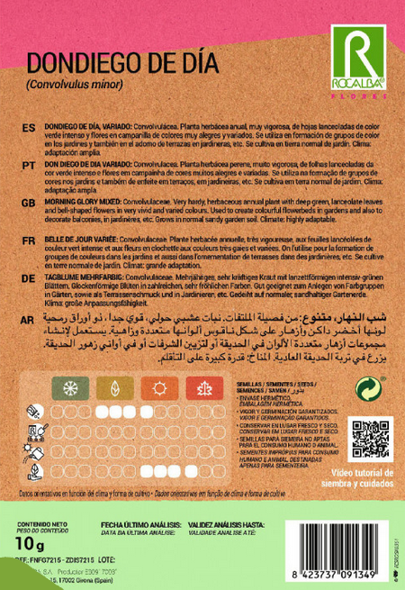 DONDIEGO DE DIA VARIADO - SOBRE DE SEMILLAS 10G