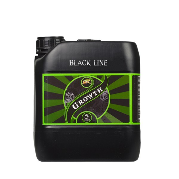 FERTILIZANTE ECOLOGICO GROWTH BLACK LINE 5L.