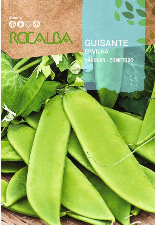 SEMILLA GUISANTE CAROUBY COMETODO 50 GR. TIRABEQUE