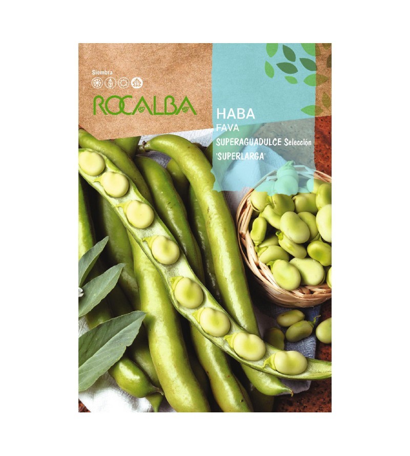 HABA AGUADULCE SUPERLARGA 1 KG - ROCALBA SUPERAGUADULCE