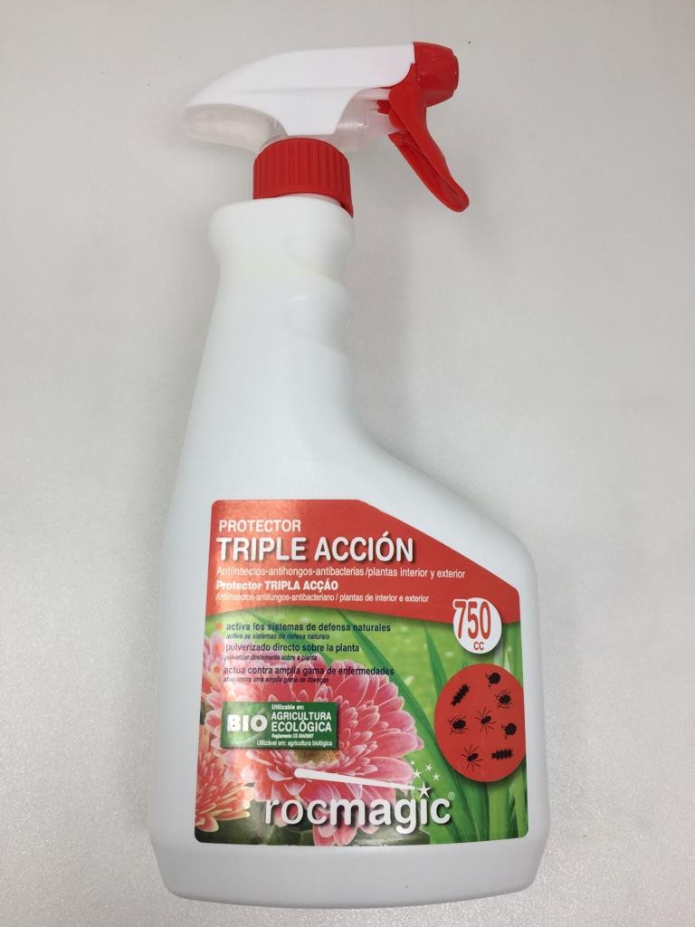 INSECTICIDA - FUNGICIDA ECO TRIPLE ACCION 750 CC