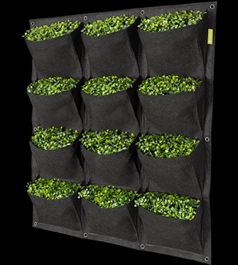 JARDIN VERTICAL 12 SLOTS - PROPOT GEOTEXTIL PARED