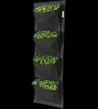 JARDIN VERTICAL 4 SLOTS - PROPOT GEOTEXTIL PARED
