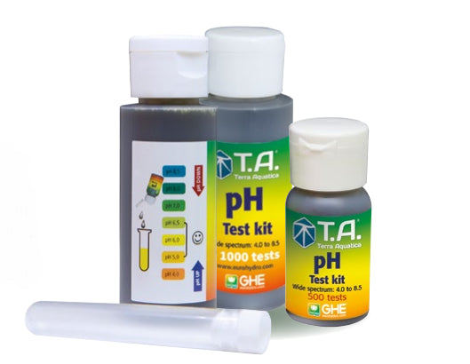 KIT TEST DE PH - GENERAL HYDOROPONIC GHE 30 ML.