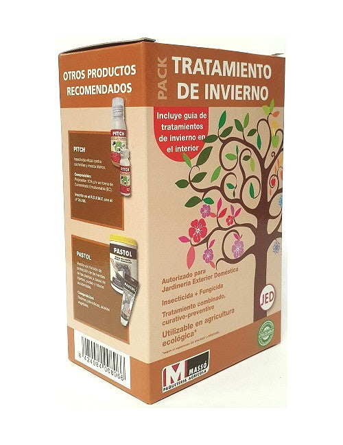 TRATAMIENTO DE INVIERNO PARA FRUTALES PACK ECOLOGICO