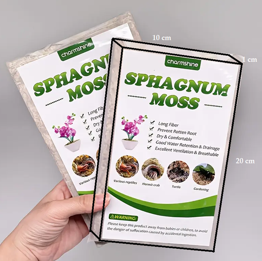 MUSGO DE SPHAGNUM PRENSADO 100 GRAMOS