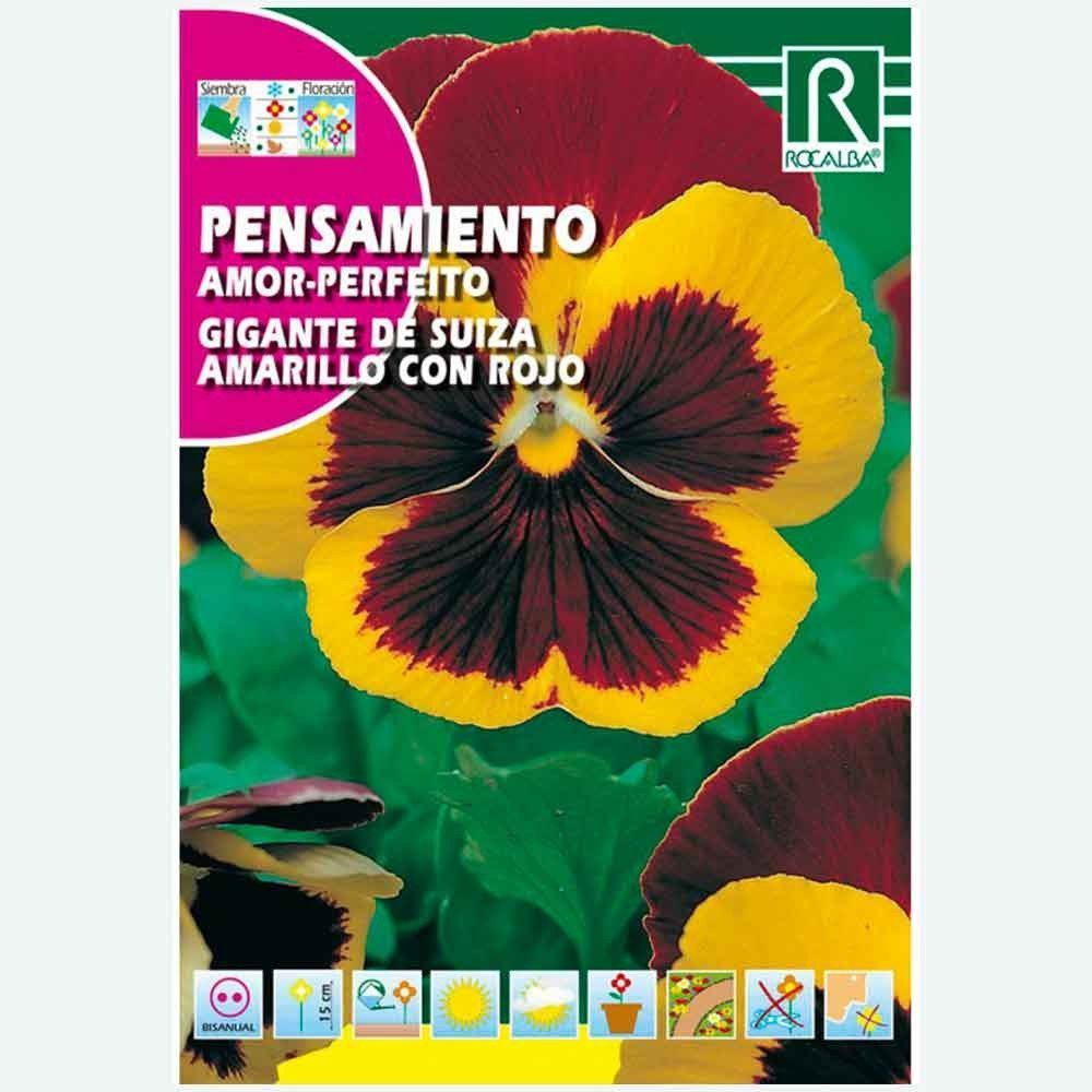 PENSAMIENTO GIG.DE SUIZA AMARILLO C.ROJO - SOBRE DE SEMILLAS 0,5G