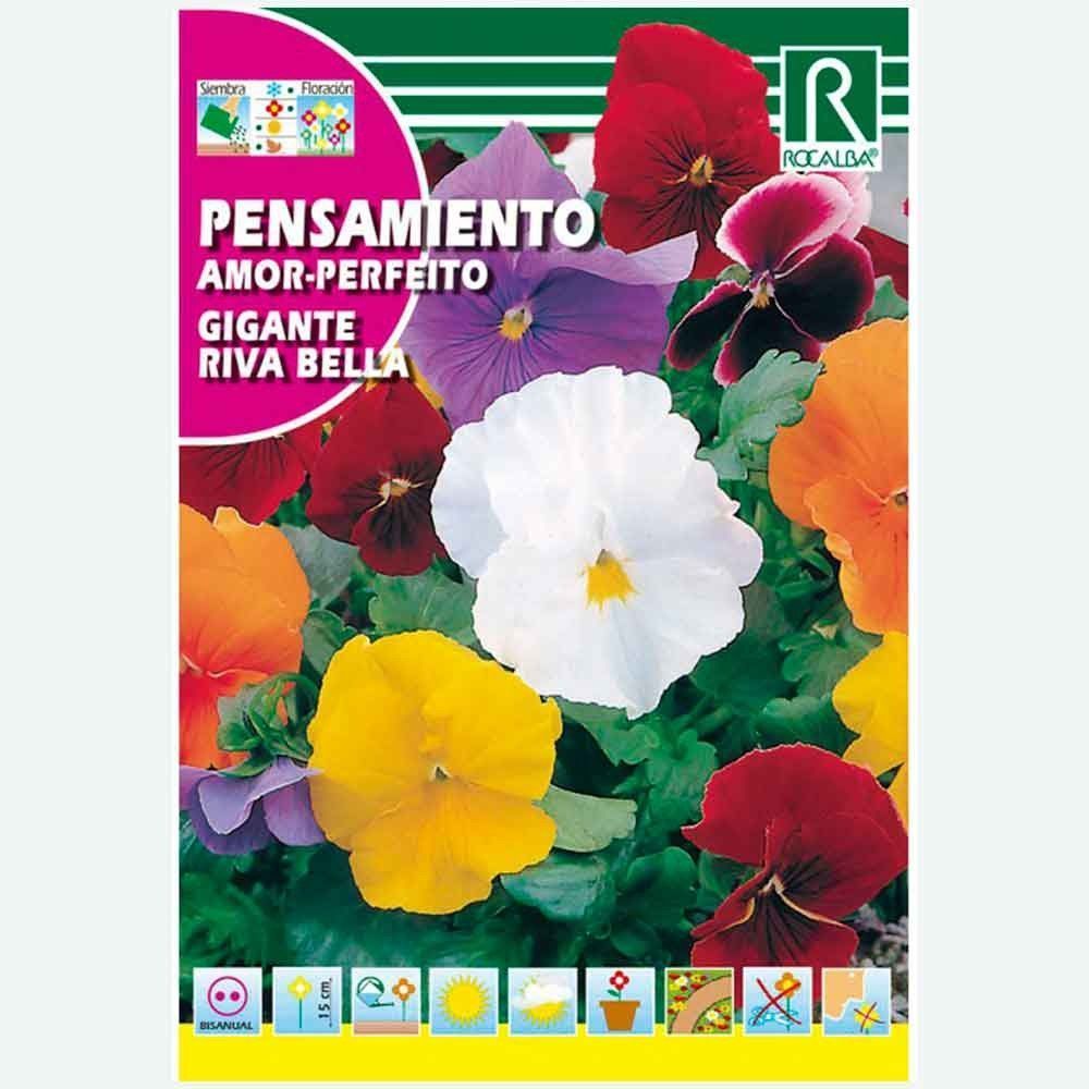 PENSAMIENTO GIG.RIVA BELLA VARIADO - SOBRE DE SEMILLAS 0,1G