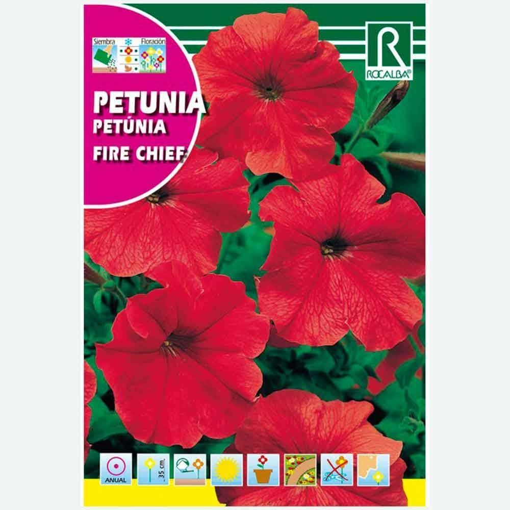 PETUNIA FIRE CHIEF ROJA - SOBRE DE SEMILLAS 0,5G
