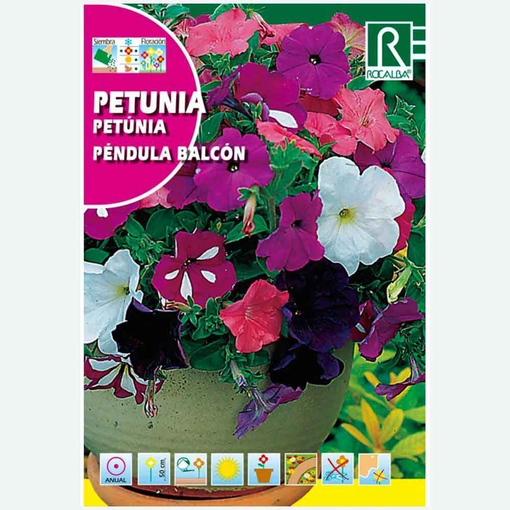 PETUNIA PENDULA BALCON VARIADA - SOBRE DE SEMILLAS 0,5G