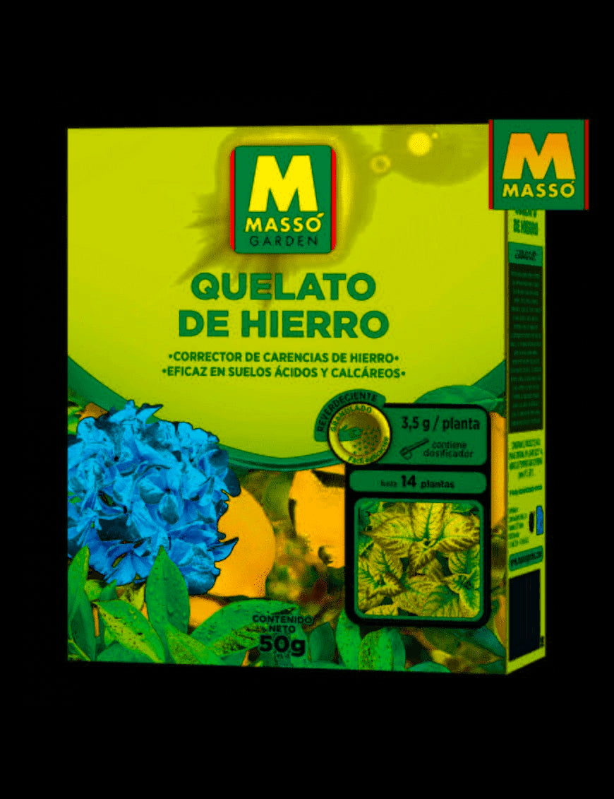 QUELATO DE FERRO 50GR - MASSO GARDEN