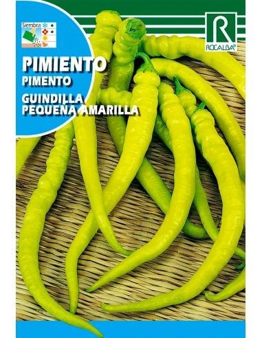 SEM. PIMIENTO GUINDILLA PEQUEÑA AMARILLA 1GR. - ROCALBA