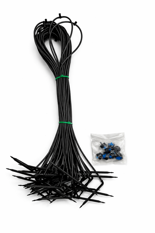 Kit Gotero Doble con Estaquilla – 4 L/h Pack 25 ud