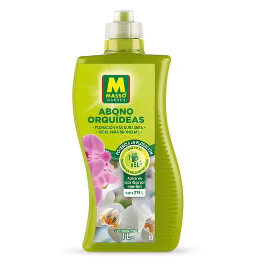 ORQUÍDEAS 1L - FERTILIZANTE LÍQUIDO ESPECIAL MASSO