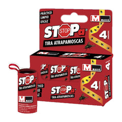 TIRA ATRAPAMOSCAS PACK-4 UD.