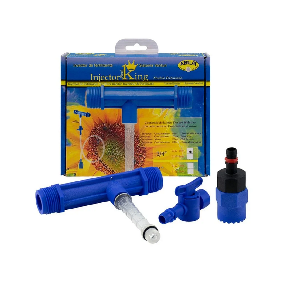 GOTERO VENTURY INYECTOR DE FERTILIZANTE 3/4"