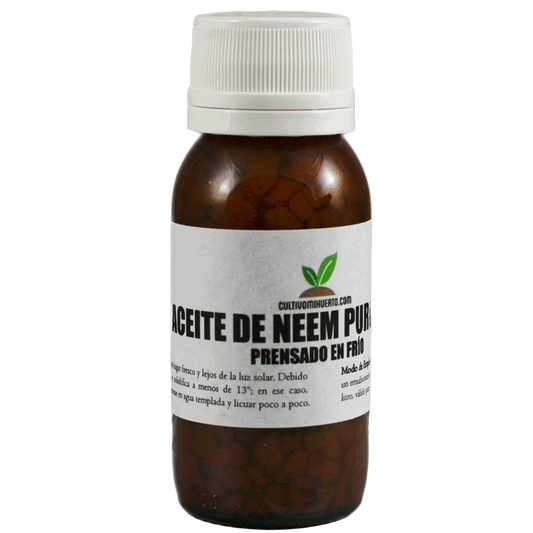 ACEITE DE NEEM PURO. 60 ML