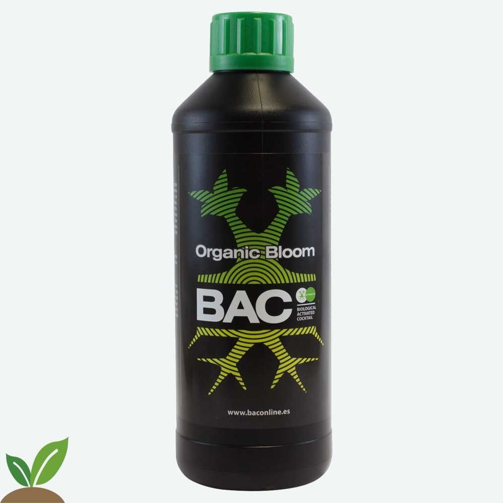 BAC ORGANIC BLOOM 500ML – FERTILIZANTE ESPECIAL FLORACIÓN ECO