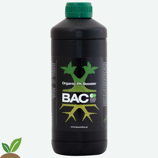 BAC ORGANIC PK BOOSTER 1L – SPÉCIAL POUR L'ENGRAISEMENT ET L'EXPLOSION DES FRUITS.