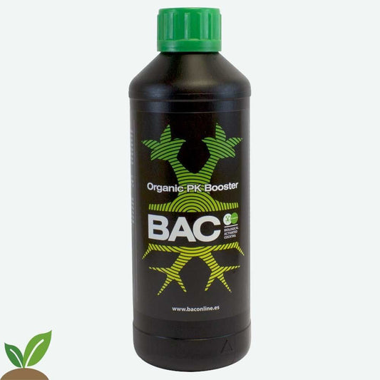 BAC ORGANIC PK BOOSTER 500ML – SPÉCIAL POUR L'ENGRAISEMENT ET L'EXPLOSION DES FRUITS.