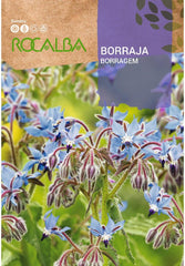BORAGEM OFFICINALIS - EM SEMENTES 4GR - ROCALBA