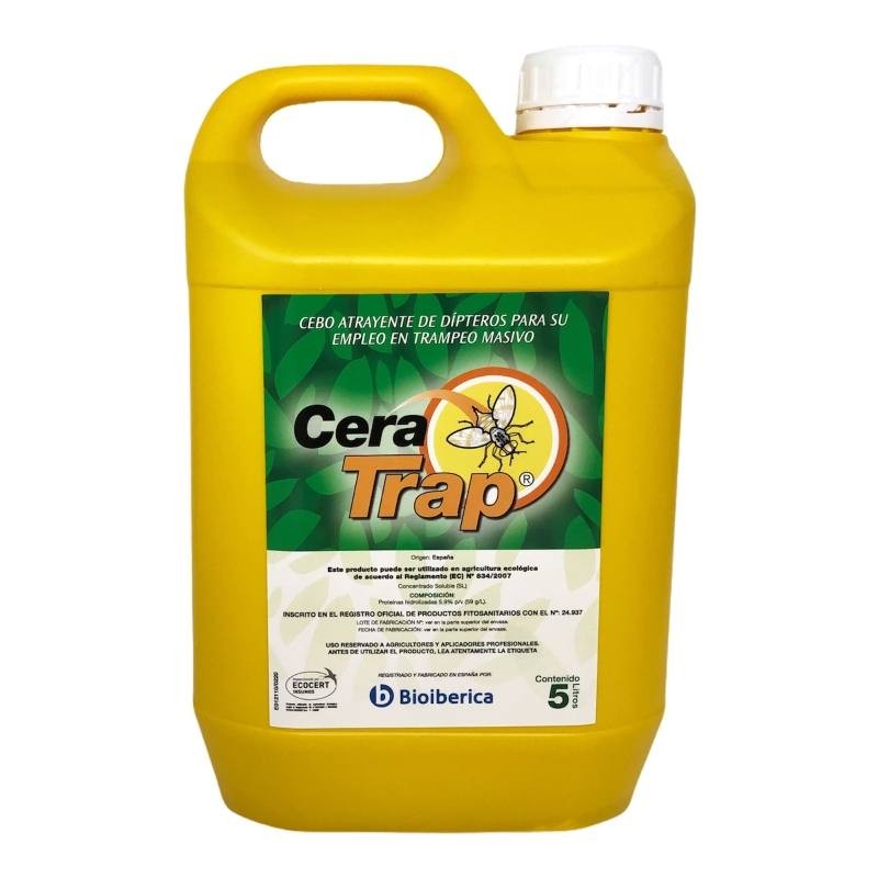 Cera Trap®  5 L. ATRAYENTE ECOLOGICO PARA MOSCA DE LA FRUTA