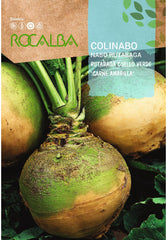 Couve-rábano - COLINABANA DE CARNE AMARELA CERCA DE 10 GR.