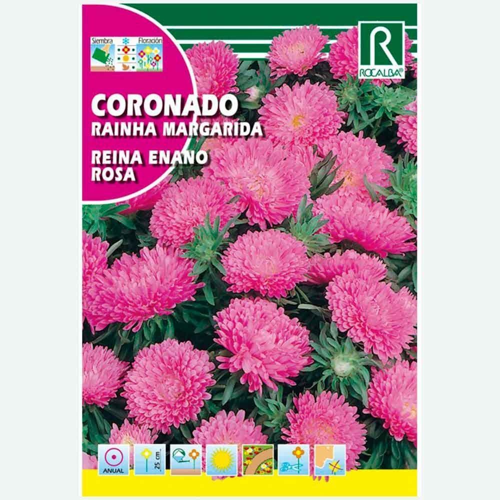 CORONADO REINA ENANO ROSA - SOBRE DE SEMILLAS 2G