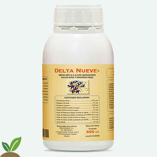 DELTA 9 NPK (2-5-3) CANNABIOGÈNE - 500 ML + CADEAU NPK