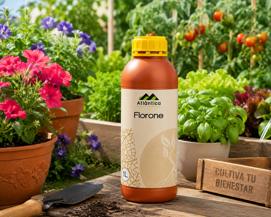 Florone® 1 L. Aminoácidos con Micronutrientes | Bioestimulante para Floración, Cuajado y Engorde de Frutos
