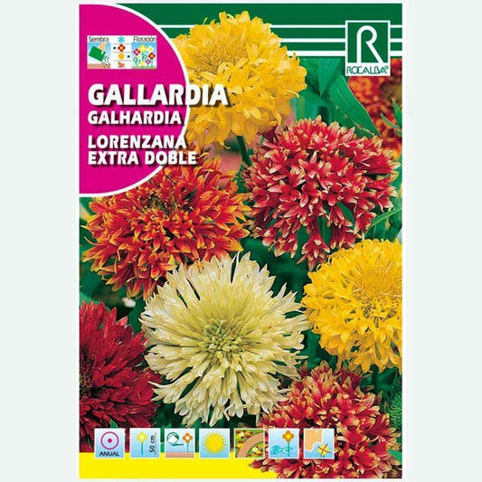 GALLARDIA LORENZIANA EXTRA DOUBLE VARIÉ - ENVELOPPE DE GRAINES 3G