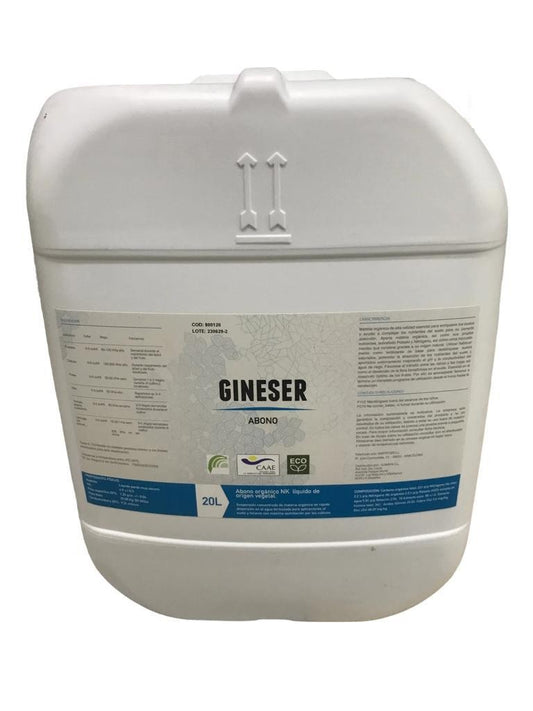 GINESER 20L MATERIA ORGANICA ECOLOGICA