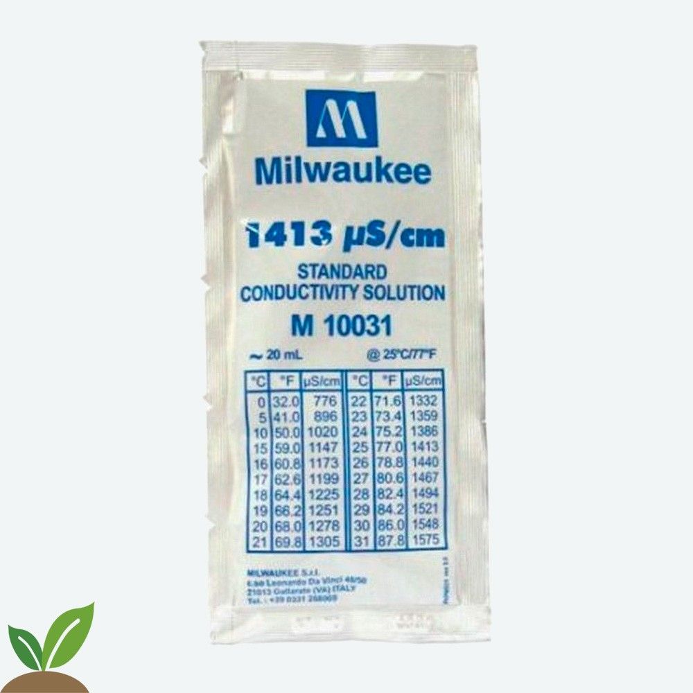 FLUIDO CALIBRADOR EC 1413 MS/CM MILWAUKEE M10031 - 20 ML