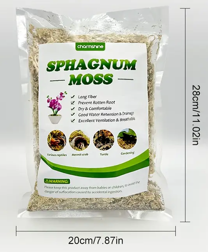 MUSGO DE ESFAGNO - SPHAGNUM MOSS BOLSA 50 GRAMOS