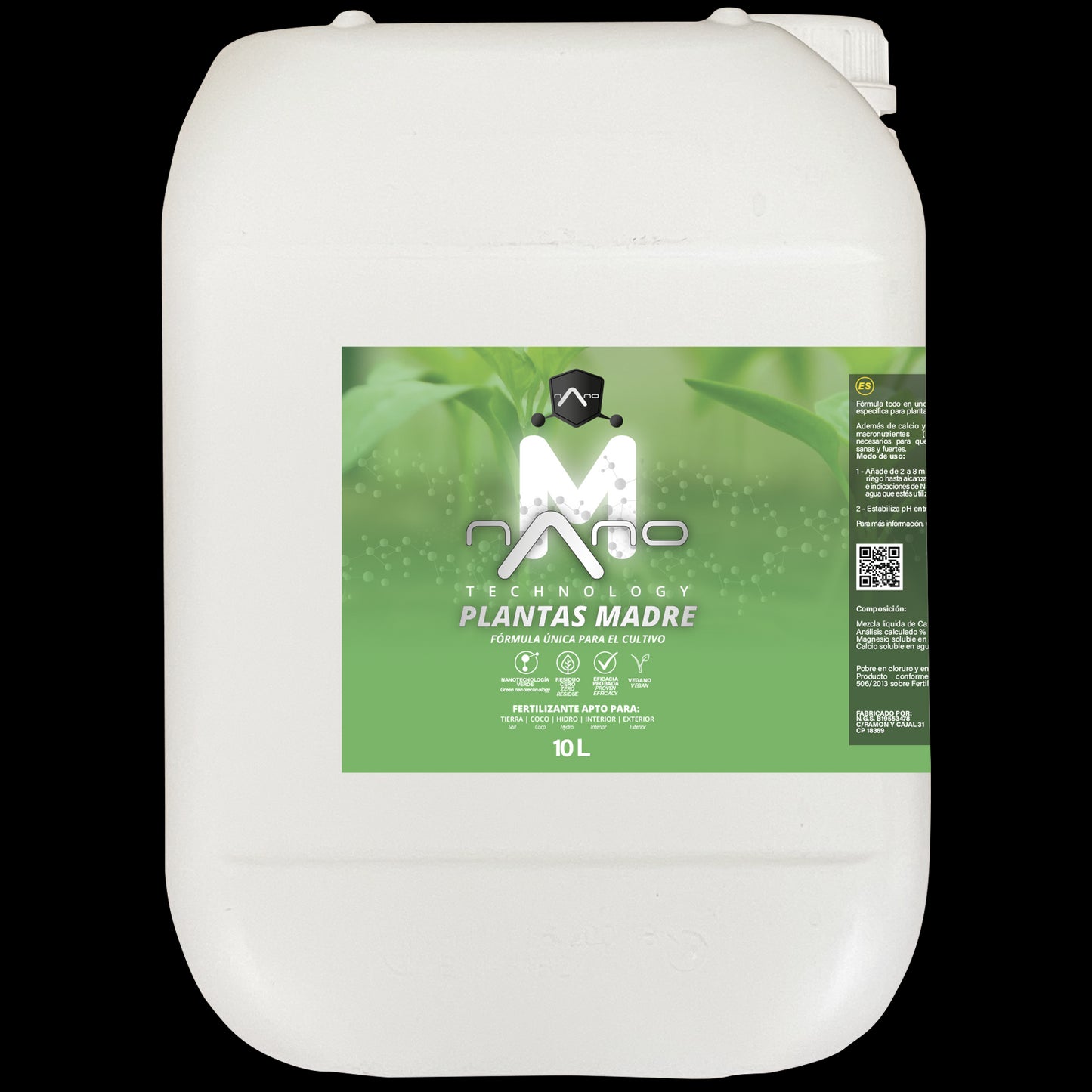 NANO MÈRES 10L ENGRAIS TOUT EN UN