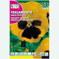 PENSAMIENTO GIGANTE DE SUIZA,AMARILLO - SOBRE DE SEMILLAS 0,5G