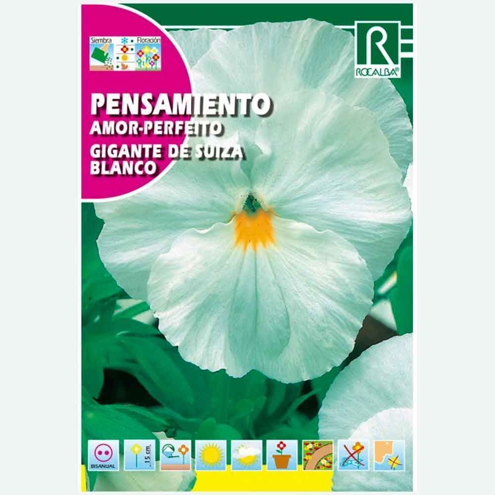 PENSAMIENTO GIG.DE SUIZA BLANCO - SOBRE DE SEMILLAS 0,5G
